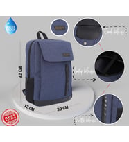 Tam Korumalı Süngerli Laptop Bölmeli Sırt Çantası 15.6' lacivert