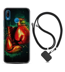 Huawei P20 Lite Mate 10 20 Lite Pro P40 Lite KılıfBoyun Askılı Silikon Boks Eldiveni 1763
