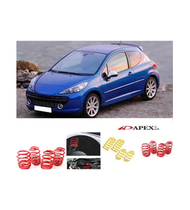 Peugeot 207 Uyumlu Apexi 4.5 cm Helezon Spor Yay