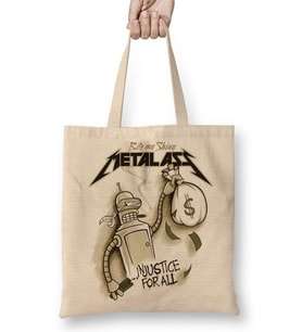 Metal Ass Bez Çanta Uzun Saplı