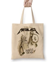 Metal Ass Bez Çanta Uzun Saplı