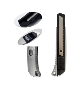 NOKİ 244 PROFESYONEL METAL GENİŞ MAKET BIÇAĞI 18mm (65244)