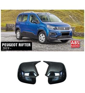 Peugeot Rifter Batman Yarasa Ayna Kapağı Piona Black ABS 2019 2020 2021 2022 2023 2024 2025