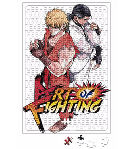 Art of Fighting Ryo e Robert Puzzle 240 Parça Yapboz