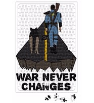 Fallout War Never Changes Puzzle 240 Parça Yapboz