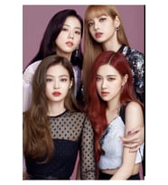 Blackpink(rose-lisa-jennie-jisoo Defter 1 Adet A4 Boyutu 21*29 Cm Telli Büyük Boy Kareli