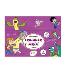 2. Sınıflar İçin Öykülerle Erdemler Seti 10 Kitap
