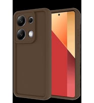Pilelistore   Xiaomi Redmi Note 13 Pro 4G Kılıf Viera Silikon - Kahverengi