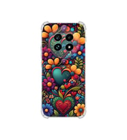 PrintiFy Realme13 Pro Plus ile Uyumlu Düşlerin Dansı Serisi Çiçeklerin Dansı Tasarımlı Uv Baskılı Köşe Korumalı Antişok Kılıf