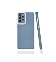 Samsung Galaxy A72 Uyumlu Kılıf Zore Mima Kapak (Koyu Yeşil)