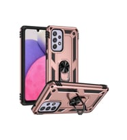 Samsung Galaxy A33 5G Uyumlu Kılıf Zore Vega Kapak (Rose Gold Altın)