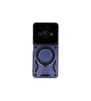 Xiaomi Poco C61 Kılıf Joy Lens Standlı Kapak - Lacivert