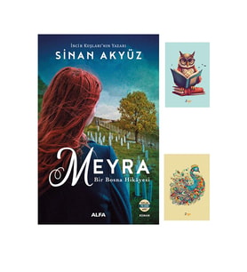 Meyra - Bir Bosna Hikayesi - Sinan Akyüz 9786050381108 Not Defterli Seti (Renksiz)