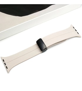 Ally Apple Watch 7-8 45mm 6-5-4 44mm Watch Ultra 49mm Manyetik Uçlu Silikon Kayış - HPSBYI1095-8