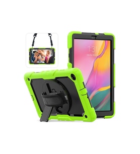 Samsung Galaxy T510 Tab A 10.1 Kılıf Pars Tablet Kapak - Yeşil
