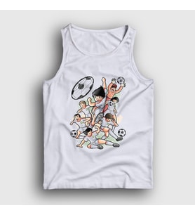 Presmono Unisex Beyaz Niupi Futbol Anime Kaptan Captain Tsubasa Atlet 325503tt
