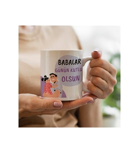 Kişiye Özel Babalar Günü Kupa Bardak Modelleri
