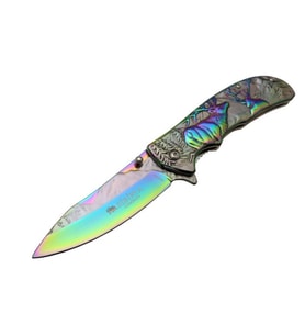 Sibirya Geyikli Çakı Gökkuşağı Marka:Sibirya Ürün Kodu: S-2078X 21 CM
