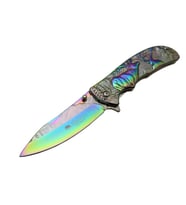 Sibirya Geyikli Çakı Gökkuşağı Marka:Sibirya Ürün Kodu: S-2078X 21 CM