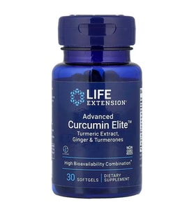 Advanced Curcumin Elite™, Turmeric Extract, Ginger & Turmerone, 30 Capsules