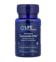Advanced Curcumin Elite™, Turmeric Extract, Ginger & Turmerone, 30 Capsules