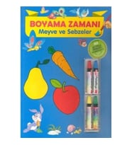 Boyama Zamanı: Meyve ve Sebzeler