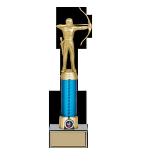ODAK KUPA - Figürlü Kupalar - Okçu Figürlü Kupalar FG-005 A - 32 cm
