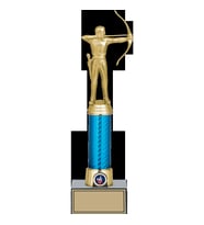 ODAK KUPA - Figürlü Kupalar - Okçu Figürlü Kupalar FG-005 A - 32 cm
