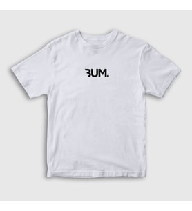 Presmono Unisex Çocuk Beyaz Bum Gym Spor Chris Bumstead T-Shirt 356510tt (Beyaz)