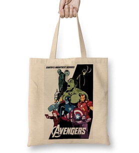 Avengers 2 Bez Çanta Uzun Saplı