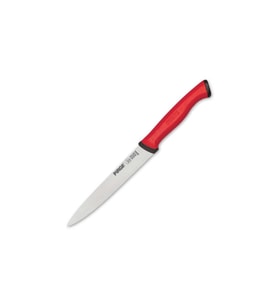 Pirge Duo Sivri Sebze Bıçağı 12 Cm (Kırmızı)