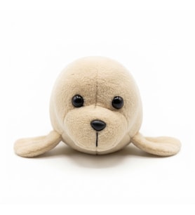Fok Wellsoft-Peluş 35 cm (Bej)