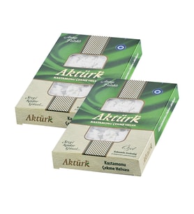 Akturk Kastamonu Cekme Helva Antep Fıstıklı 250 gr x 2 Adet