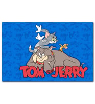 Cakatablo Tom Ve Jerry İle Köpek Macerası MDF Tablo