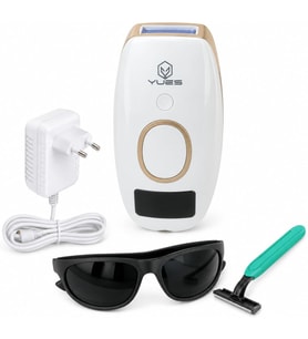 W-1096 IPL Lazer Epilasyon Cihazı, 999.999 Atım, 5 Enerji Seviyesi, Otomatik ve Manuel Mod, LCD Ekran, Yüz ve Vücut İçin, Beyaz