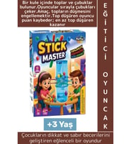 Eğitici Çocuk El Göz Koordinasyon Sabır Dikkat Stratejik Düşünme Gelişim Eğlenceli Stick Master Oyun