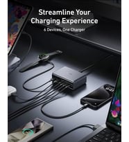 Anker Prime Charger (200W,6ポート,GaN) Anker Prime Charger (200W, 6 Ports, GaN)