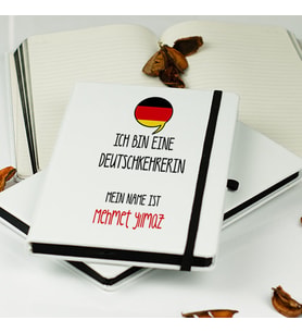 Almanca Öğretmenine Hediye Defter 002