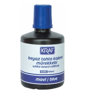 BEYAZ TAHTA KALEMİ MÜREKKEBİ MAVİ 100 ML 450G 