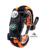Paracord Kamp Bileklik Hayatta Kalma Bilekliği