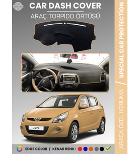 HYUNDAİ İ20 (2008-2014) Torpido Örtüsü Göğüs Koruma Araca Özel UV Koruma
