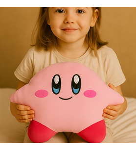 Kirby Peluş Yastık – Sevimli ve Yumuşacık 35 cm (Karışık)