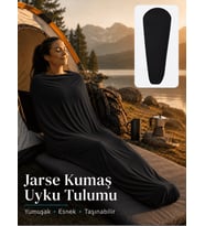 Beylini Kamp Uyku Tulumu Nefes Alır Jarse Esnek Kumaş Dayanıklı Taşıma Çantası Hediyeli Uyku Tulumu Konforlu Yıkanabilir Gezi Outdoor Av Balık Festival