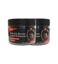 Eelhoe 2li Adet Belly Fatburner Sweat Enh.ancer Şekillendirme Kremi 100 ml