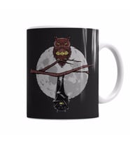Batman Ve Baykuş Kupa Bardak Porselen