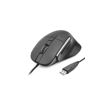 7D Ergonomi̇k Kablolu Ofi̇s Mouse 3600 Dpi - Siyah ND1209B
