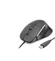 7D Ergonomi̇k Kablolu Ofi̇s Mouse 3600 Dpi - Siyah ND1209B