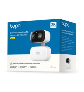 TP-LINK 3MP 4MM WIFI Kablosuz Pan/Tilt İç-Dış Mekan IP Kamera TAPO C216