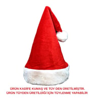Mulvxbrf Brf02 Unisex  Kadife Yılbaşı Şapkası (Mulvix)