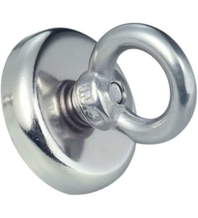 Magnet Magnet Fishing Neodyum Pot Mıknatıs, Çap 36Mm, Kurtarma Mıknatısı